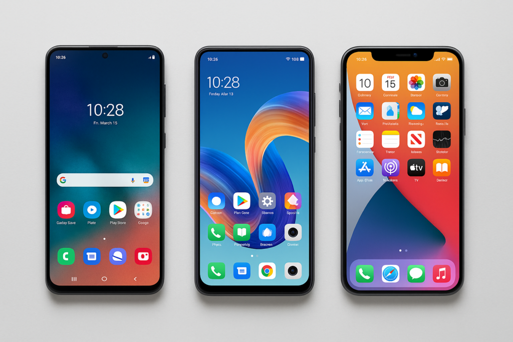 مقایسه واقعی رابط کاربری One UI، MIUI و iOS | تجربه کاربری کدام بهتر است؟