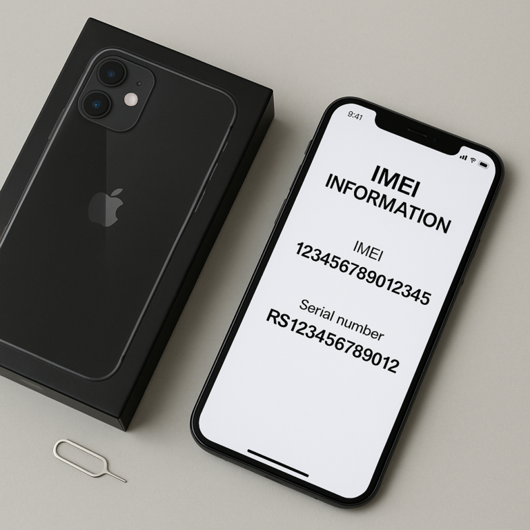 آموزش قدم‌به‌قدم بررسی اصالت گوشی با IMEI و شماره سریال