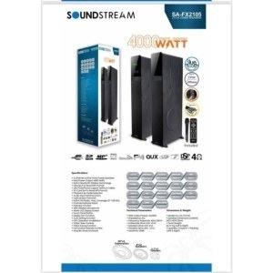 اسپیکر بلوتوثی دوکانال Soundstream مدل SA-FX2105 اسپیکر بلوتوثی دوکانال Soundstream مدل SA-FX2105